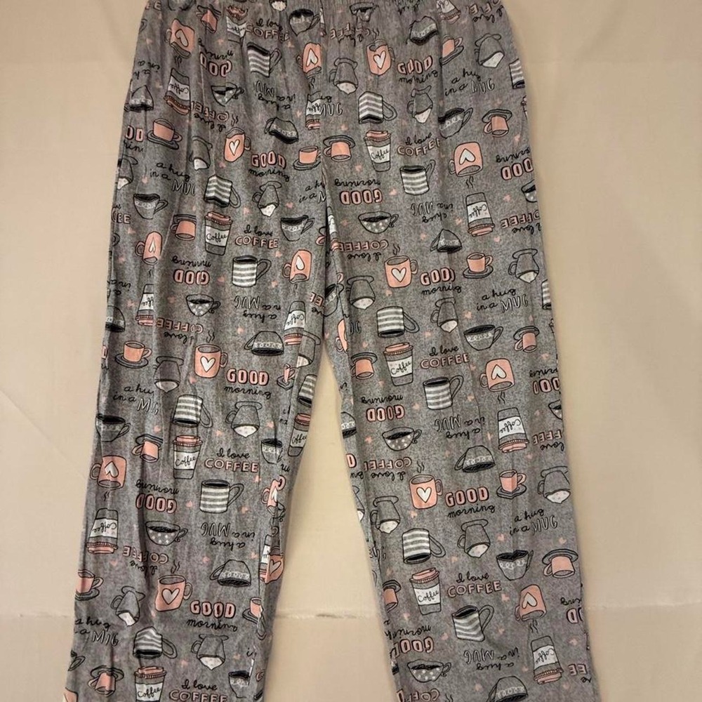 Pnaeong Coffee Print Lounge Pajama‎ Pants – Women's 2XL